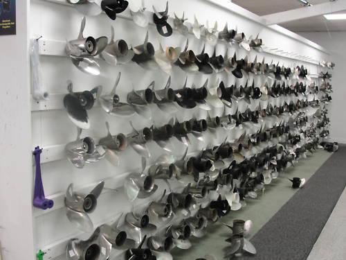 USED JOHNSON/EVINRUDE STAINLESS STEEL LEFT HAND PROPELLER 14.5X19 OUTBOARD PROP, US $189.95, image 9