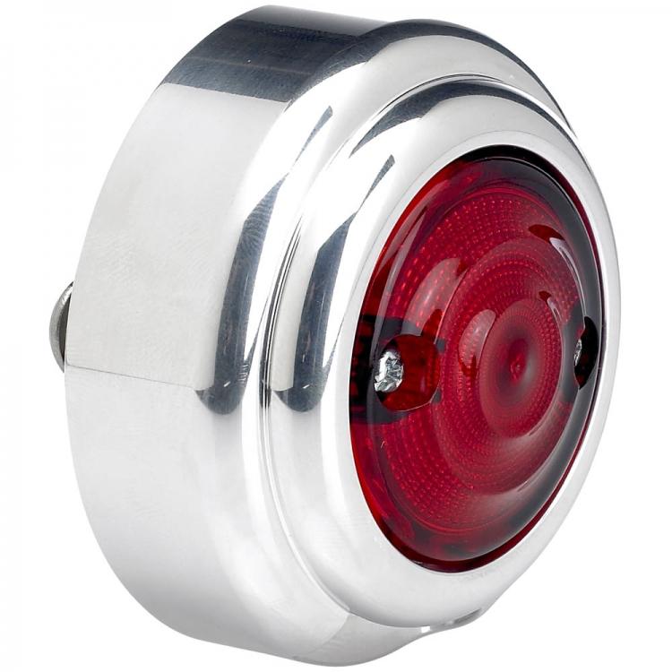 Model 5 tail light polished model b-style license plate for harley tl-hiv-al-ps