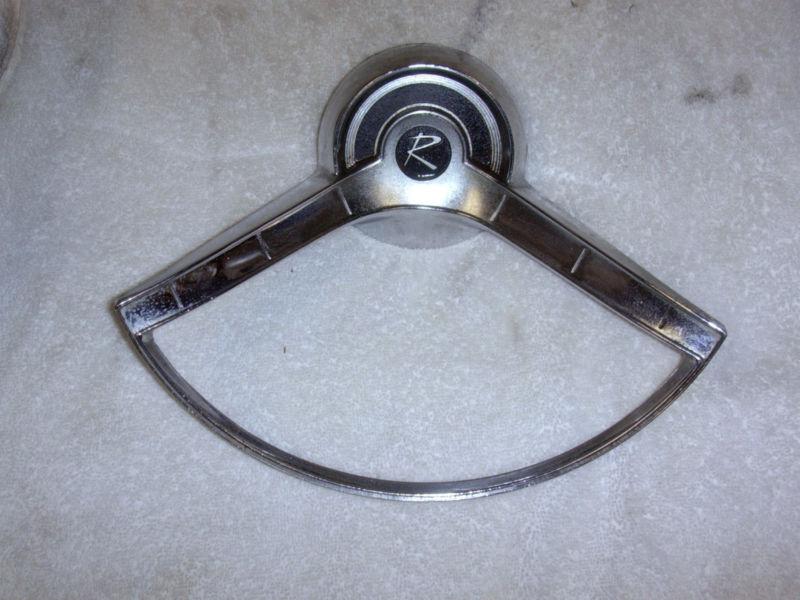 Amc rambler chrome horn ring 1960s #2