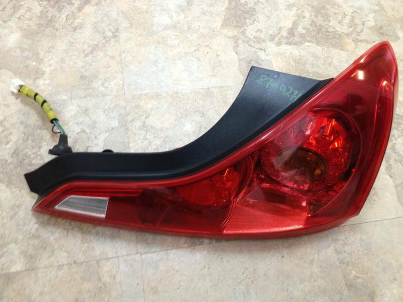 08 09 10 11 12 infiniti g37 coupe sport right oem taillight taillamp g37s g37x