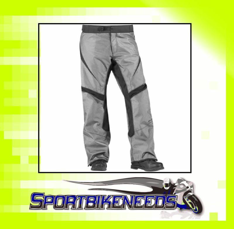 Icon overlord textile overpants slate gray black 38