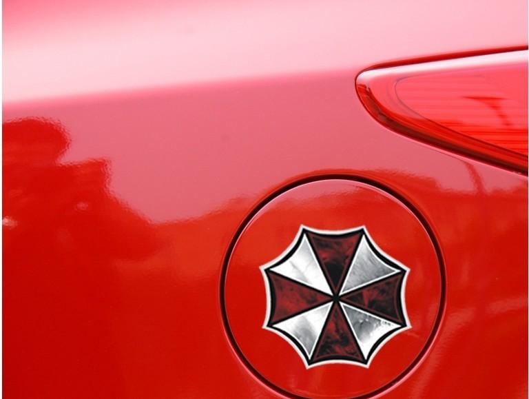 New biohazard umbrella corporation, resident evil fan car decal sticker
