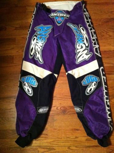 Answer racing pants men's size 32