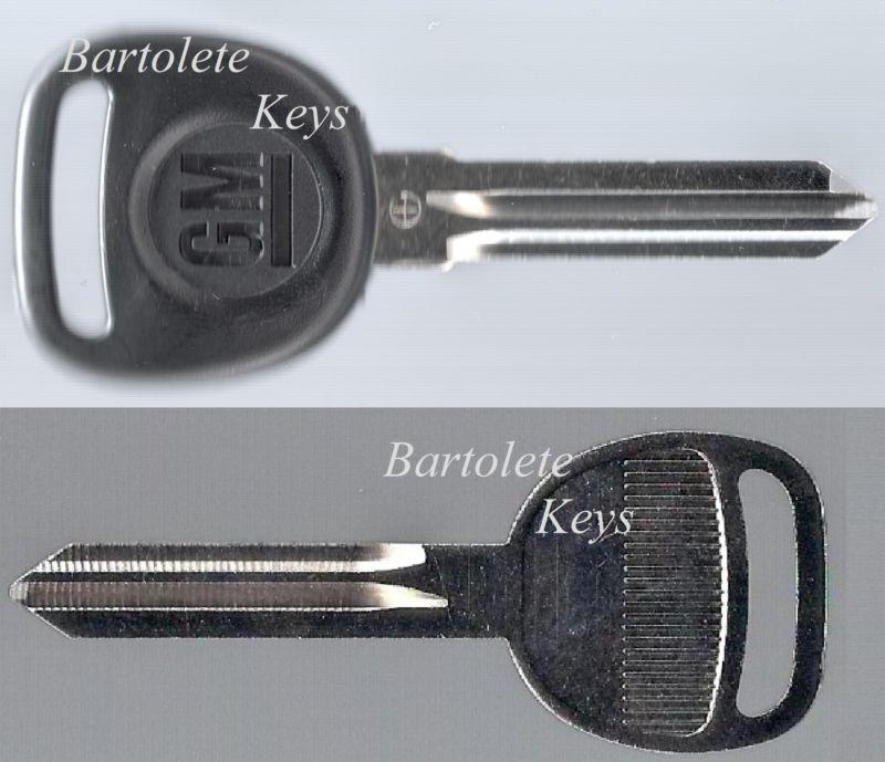 Oem key blank fits 2008 2009 2010 2011 cadillac cts ctsv gmc passenger *