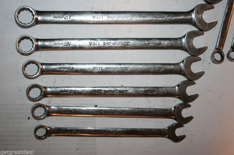 Purchase SNAPON TOOLS METRIC COMBINATION 12P WRENCH SET 13pcs 23,22