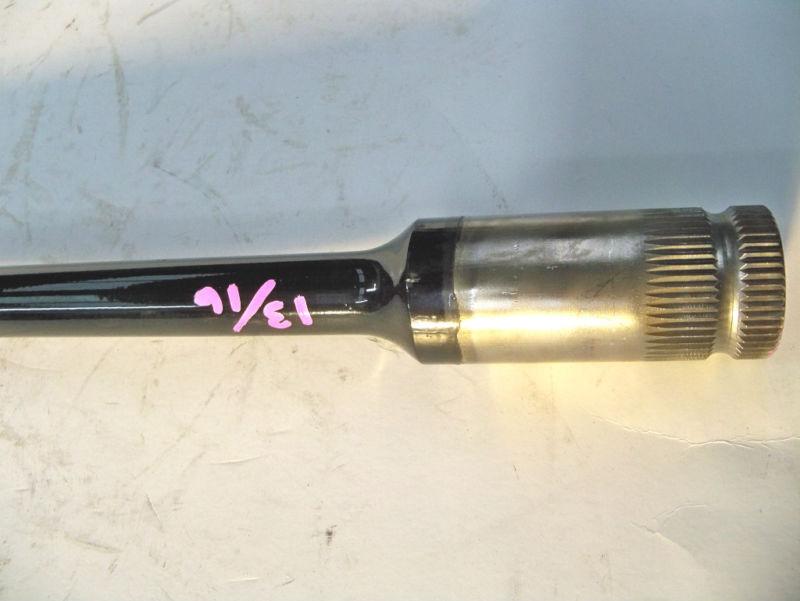 Schroeder nascar sway bar 1 1/2 ends 13/16" diam hollow black late model nascar