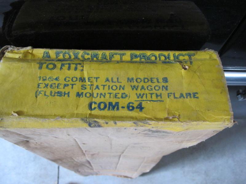 1964 Comet Fender Skirts All Models Except Wagon New