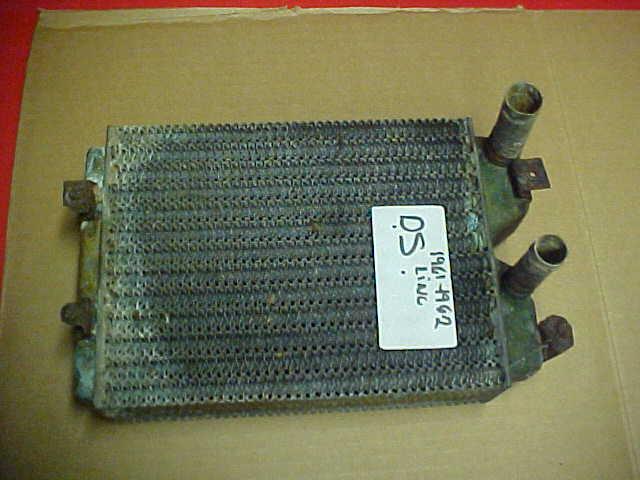 1961-1962 lincoln continental heater core drivers side