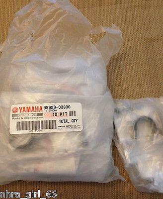 Yamaha oem 99999-03830-00 set of 9. cam trim sender with screw. new.