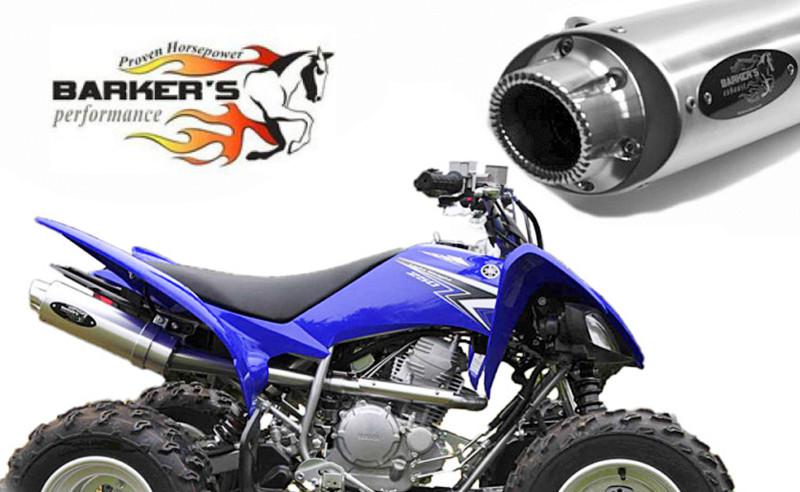 Barker's performance exhaust for yamaha yfm250r raptor full system 2008-2012