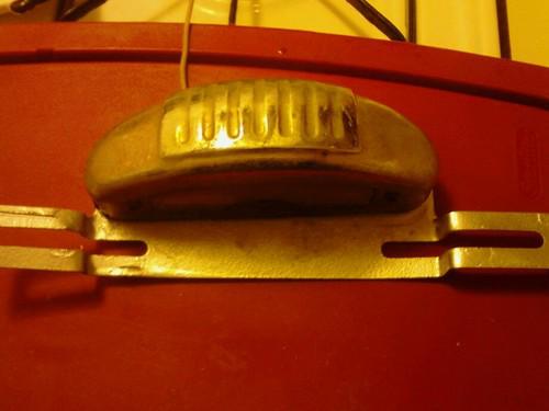   rare 1940s vintage auto lamp # 151 license plate light travel trailer