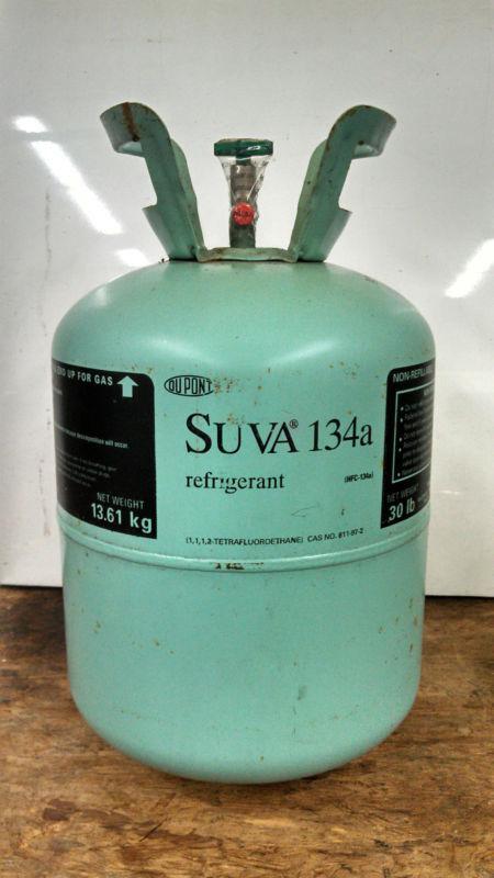 Dupont 30 lb can/tank suva refrigerant r-134a - new/sealed & free shipping