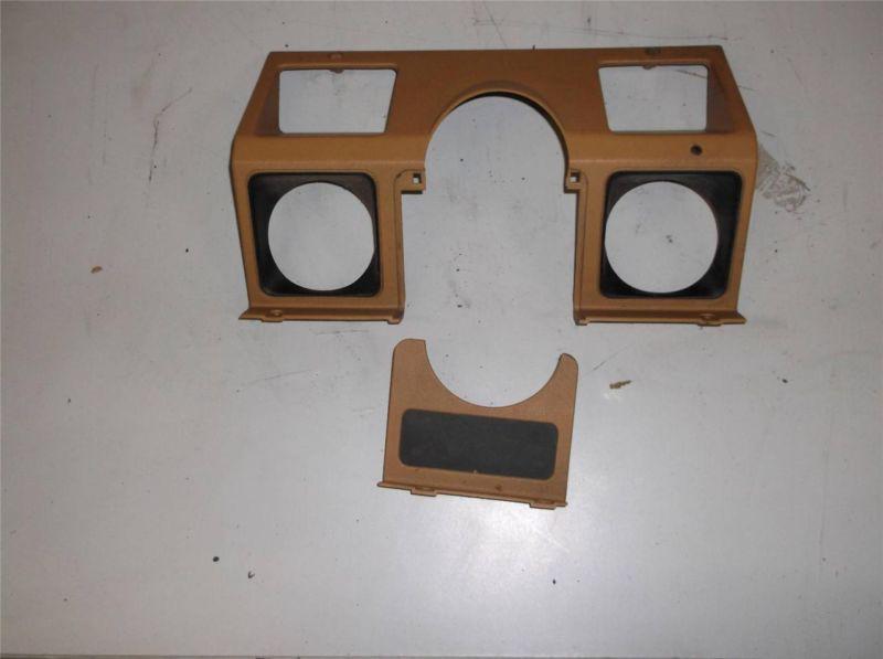 Purchase Jeep Wrangler YJ Speedo Tach Column Dash Guage Cluster Bezel