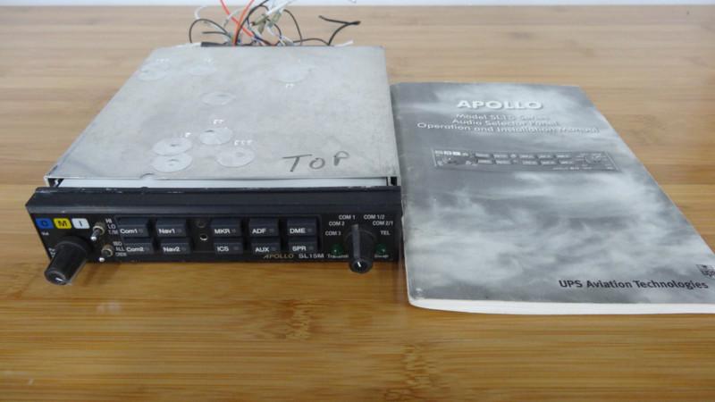 Apollo sl15 audio selector panel ps engineering model pma7000 ups technologies