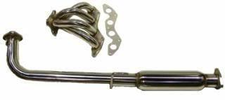 Obx header 01-05 honda civic ex 1.7l stainless manifold