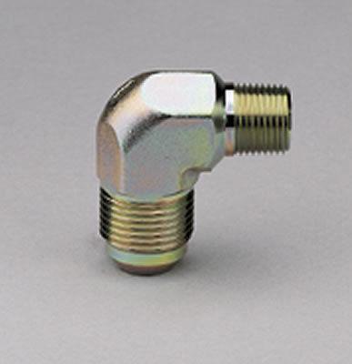 Aeroquip fbm2614 fitting 90 degree -4 an male to 1/4" npt male steel each