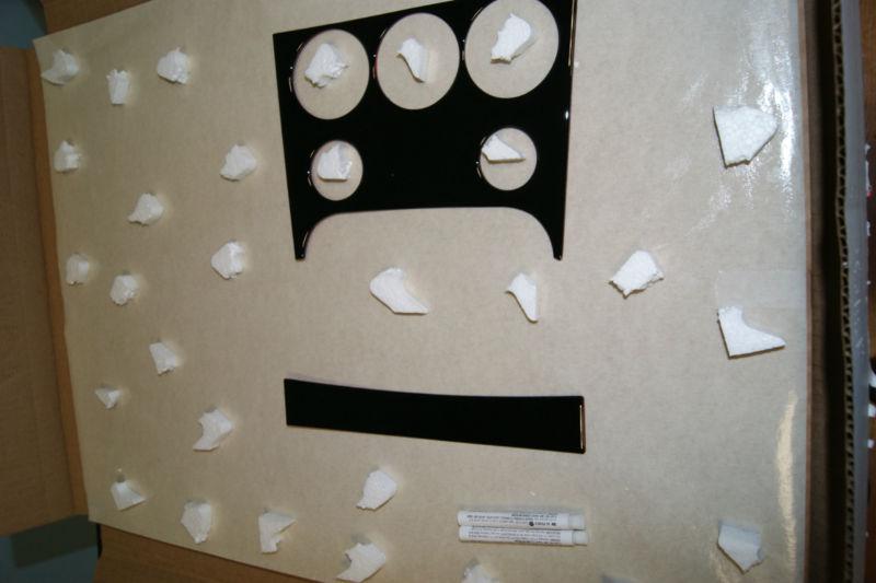 Nissan rogue 08-10 plain black  dash wood trim kit stock sale