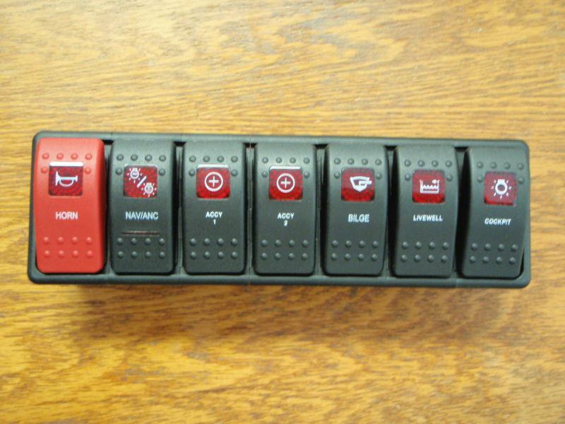 Purchase SWITCH PANEL CARLING CONTURA 7 SWITCHES WITH VMS VME PANEL