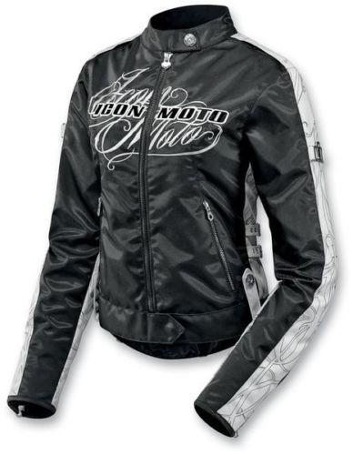 New icon womens hella street-angel black jacket.xxl/2xl