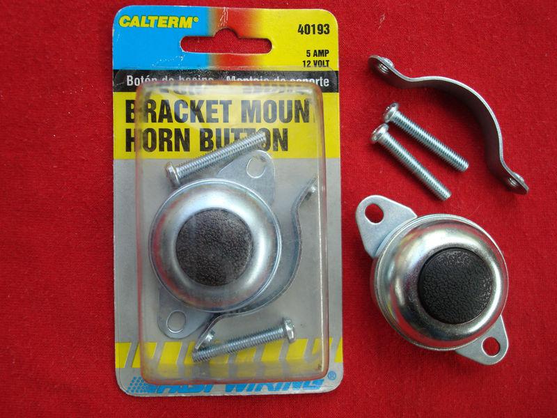Universal bracket or flush mount horn button relay 5amp-12volt marine/rv/carts