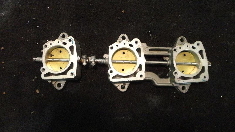 Port throttle body set #0433904 for 1990 johnson 225hp outboard motor ~225txess~