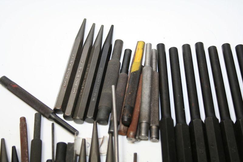 Mayhew and other drift punch alignment tool lot 15 pounds of punches Made in US, US $59.99, image 3