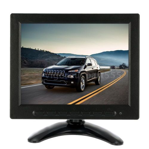 Fhd 8" tft lcd monitor screen vga input for dvr camera system view display x2b7