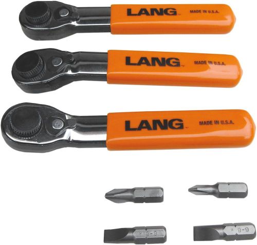 Lang tools 5220 fine tooth bit wrench 7 piece set