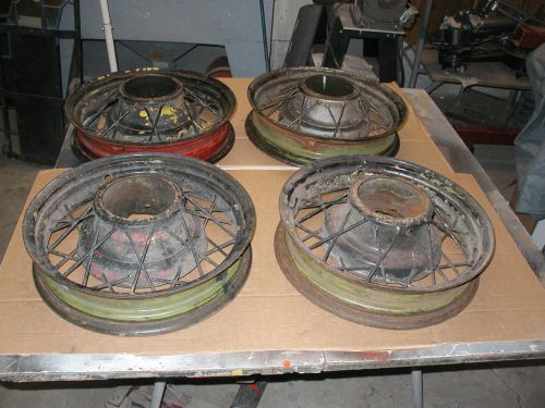 1933 ford wire wheels