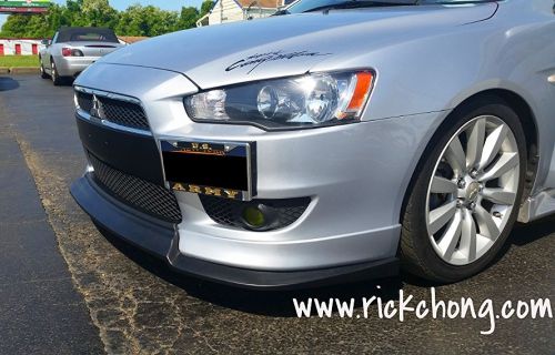 2008 to 2015 mitsubishi lancer de es gts se custom side license plate mount new