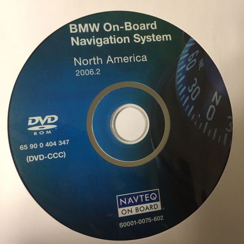 Bmw navigation nav dvd rom oem 65900404347  s0001-0075-602