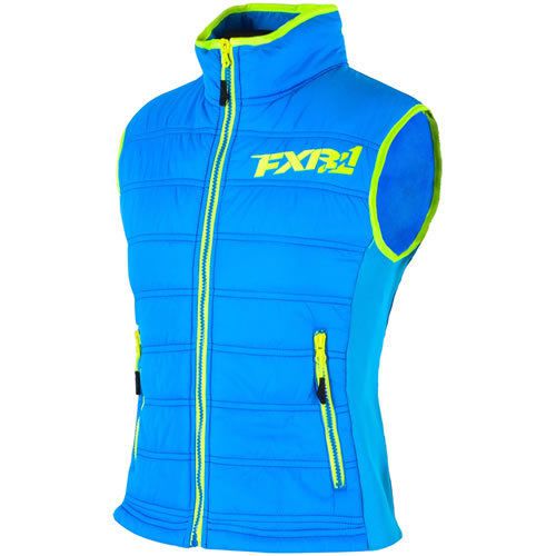 Fxr women's block heater vest, size 8