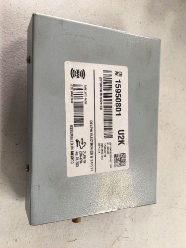 2009 saab 9-3 radio audio satillite radio tuner receiver 15950801