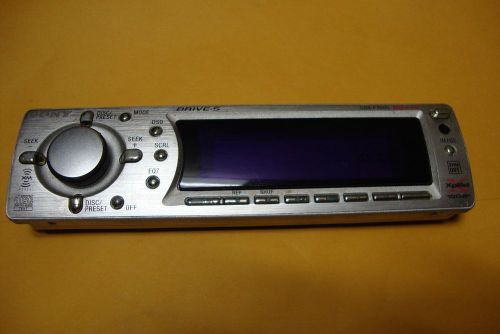 Sony cdx-f7000 faceplate only guaranteed
