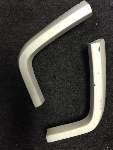 1971-1972 ford mustang mach 1 rh &amp; lh front fender extensions set oem