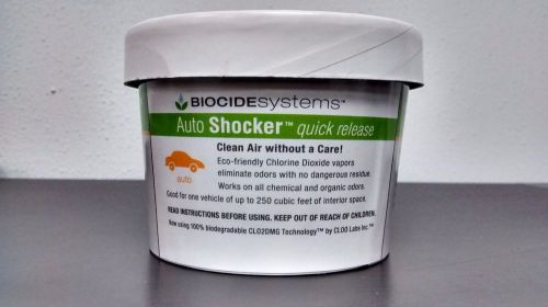 Biocide systems - 3213 - auto shocker quick release odor/smoke/smell eliminator