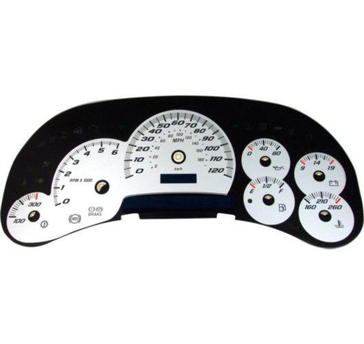Us speedo kit gauge face new chevy full size truck chevrolet ss1200542