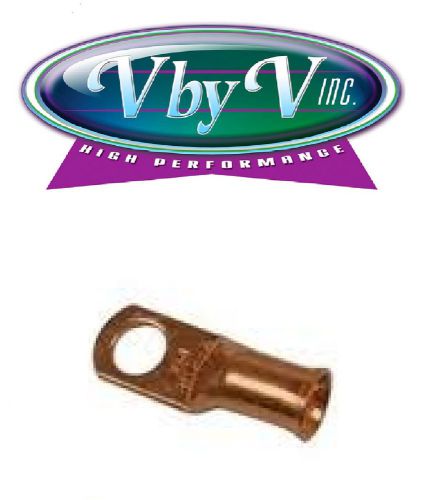 Pico 4239kt solid copper end lugs 3/8&#034; stud, wire gauge 4 each