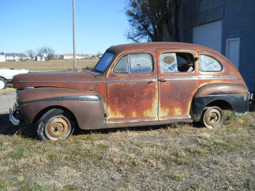 1941 ford 4 door rat rod