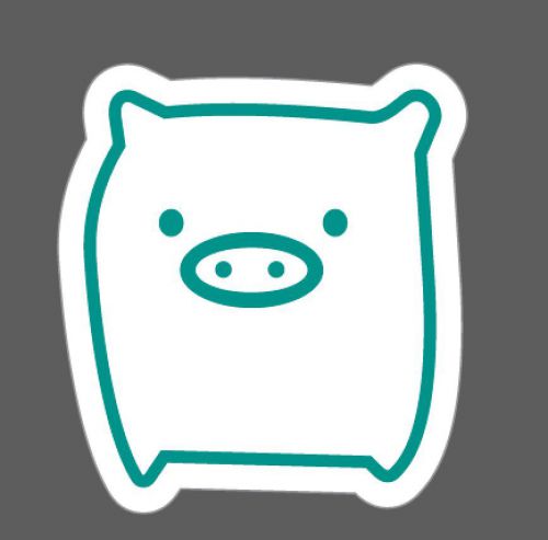 Jdm pig #207 sticker honda drift tein dope rota boom hellaflush wrap illest