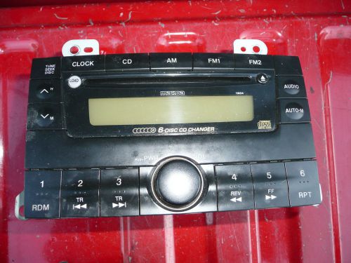 Mazda mpv 6 disc changer '00-'01 oem radio lc72-66-9rxb