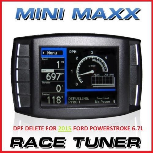 New 2015 ford powerstroke dpf delete h&amp;s mini maxx ** race ** tuner