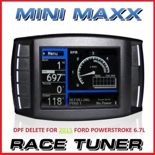 Purchase NEW 2015 FORD POWERSTROKE DPF DELETE H&S Mini Maxx ** RACE