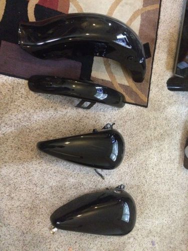 Harley davidson fxwg  tin set tanks/fenders