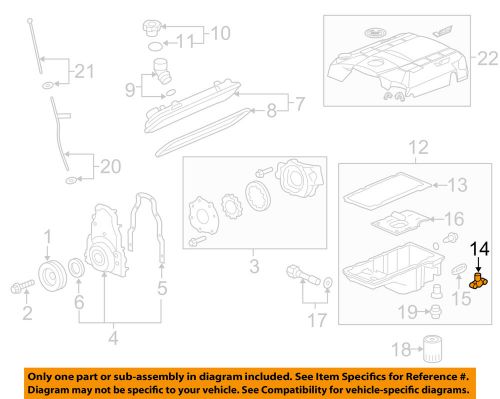 Cadillac gm oem 04-07 cts engine-cover 12577903