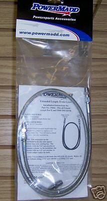 Powermadd 45612 extended brake line arctic sleds f-series twin spar m series