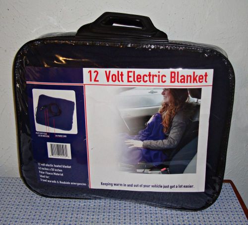 Wmu 12 volt powered electric blanket for automobile (pack of 1)