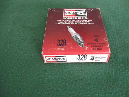 4- new champion(federal mogul) copper plus spark plugs l82yc 328