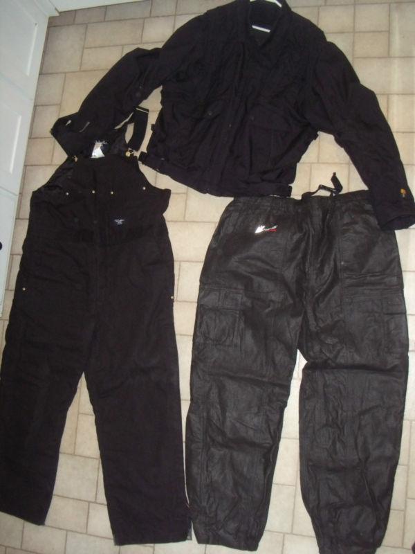 Motorcycle scooter jacket, frogtogg pants &walls work wear insulated coveralls  