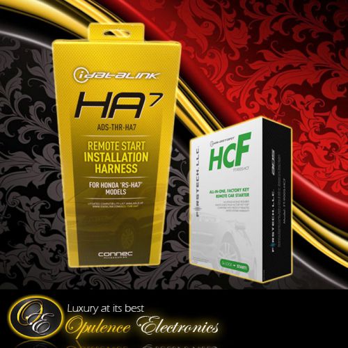 Idatalink remote start harness &amp; factory key remote ads-thr-ha7 &amp; ft-900s-hcf